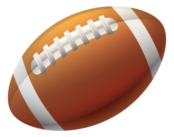 ilustrações de stock, clip art, desenhos animados e ícones de american football ball - bola ilustrações