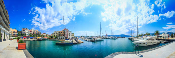 istock Morning in Porto Montenegro. 1058753972