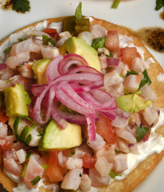 istock Cerviche Tacos Close Up 1058769634