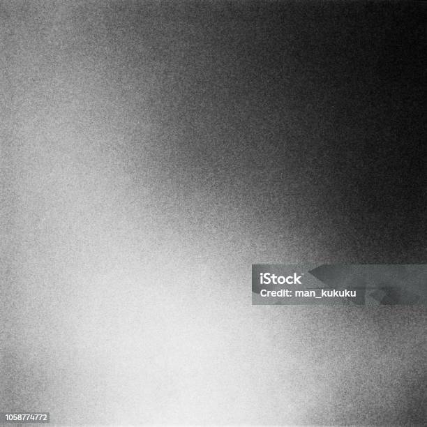 Black And White Textured Background With Light Leaks And Grain Stock Photo - Download Image Now