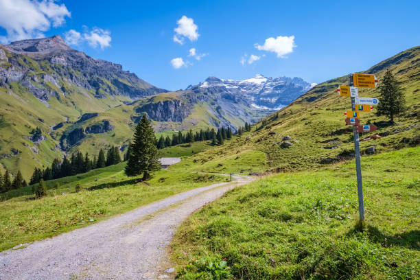 istock Spectacular views in the valley called Kiental (Berner Oberland, Switzerland) 1058779024