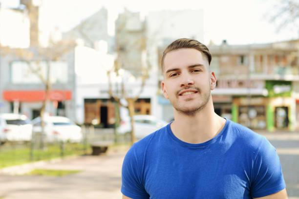 istock Portrait of latin man looking at camera 1058781574