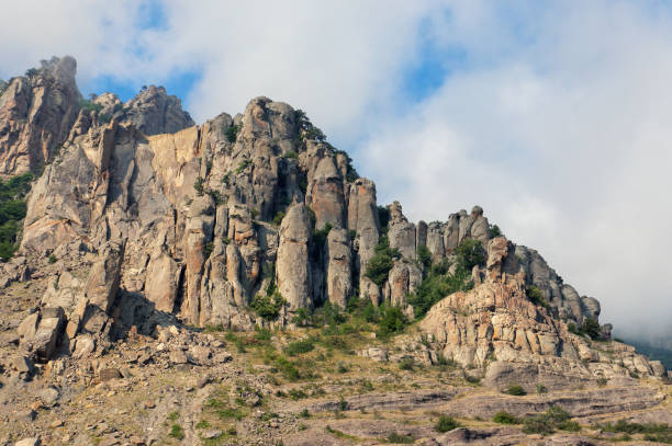 istock Valley of Ghosts in Crimea. Demerdji mountains. 1058785698