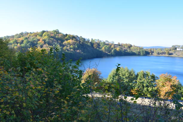 istock caldera lake, Weinfelder Maar 1058790966