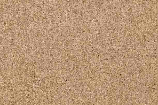 campione di texture di sfondo grossolano di carta kraft manila riciclata marrone grossolano - manila paper foto e immagini stock