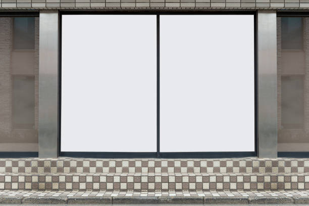 istock Shop Boutique Store Front with Big Window and Place for Name 1058807534