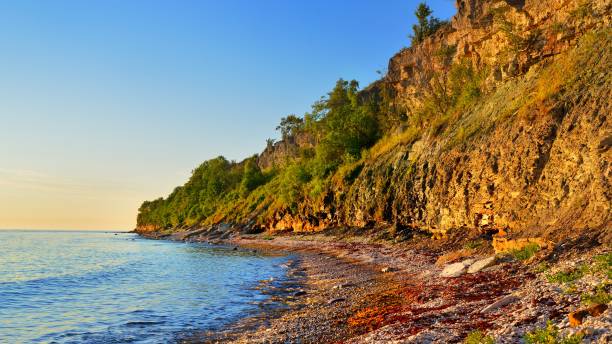 istock Cliffs at the coast in Paldiski, Estonia 1058812322