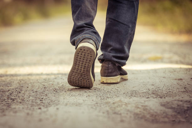 istock the road is under the foot 1058815740