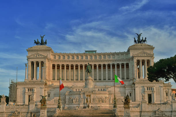 Nationales Denkmal von Viktor Emanuel II. in Rom, Italien – Foto