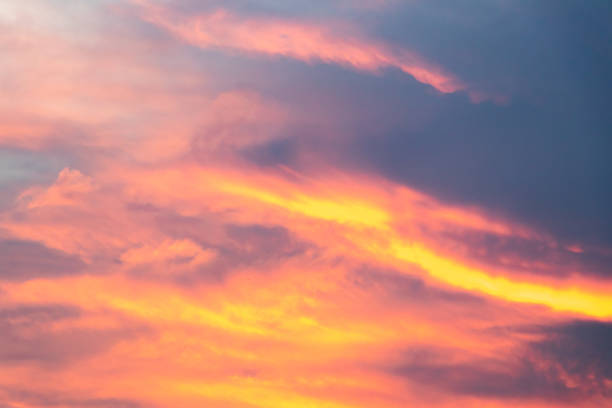 istock Beautiful cloud sky background in twilight color 1058826360