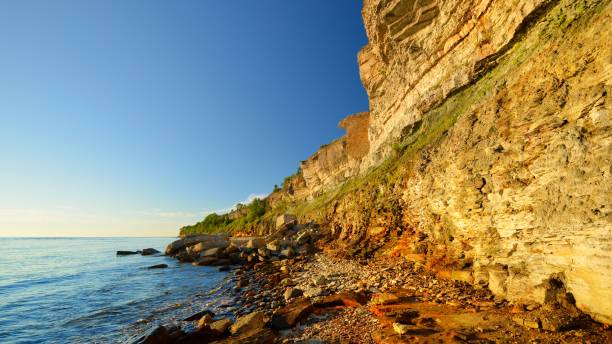 istock Cliffs at the coast in Paldiski, Estonia 1058829138