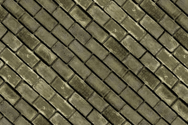 canvas light gray stone many bricks diagonal inclined base weathered monochrome design urban