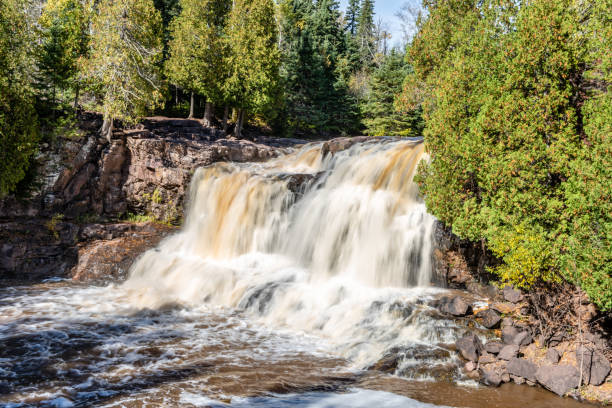 istock Gooseberry Falls Flowing Like Milk 1058832728