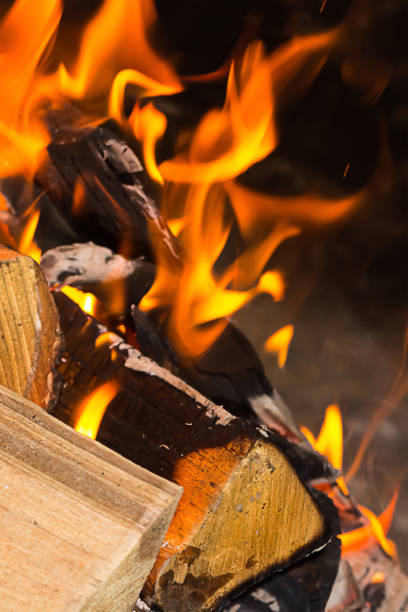 istock base design bright fire firewood orange flame vertical background focus on foreground background 1058835156