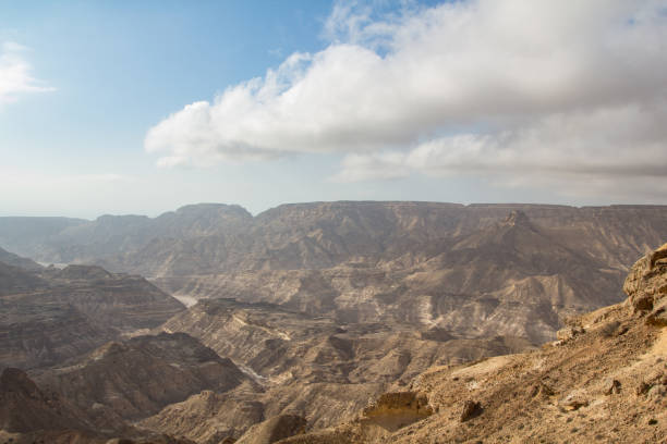 istock Oman Roadtrip: Steep rocky gorges in the Dhofar mountains 1058836878