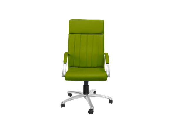 istock Office chair. Object isolated of white background 1058838184