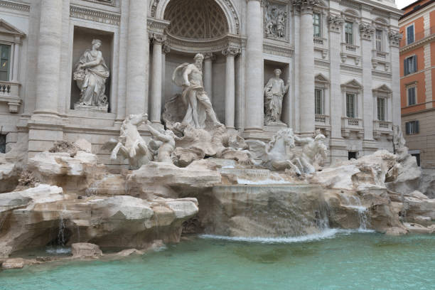 istock Trevi Fountain (Fontana di Trevi) in Rome. Italy 1058842882