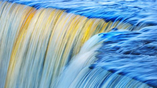 istock Jagala waterfall in Estonia 1058843038