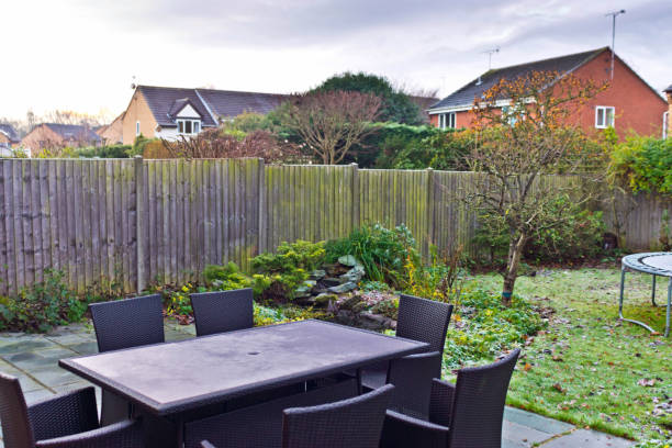 istock A domestic garden in Winter 1058844130