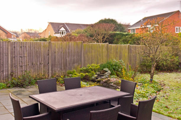 istock A domestic garden in Winter 1058845478