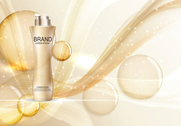 istock Design Cosmetics Product  Template for Ads or Magazine Background. 3D Realistic Vector Iillustration 1058846286