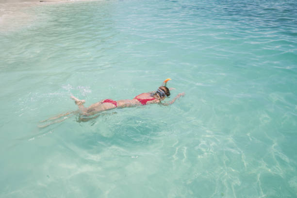 istock Snorkelling girl in Thailand 1058848474