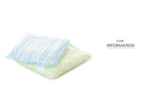 istock Female hygiene napkins menstruation pattern 1058851492