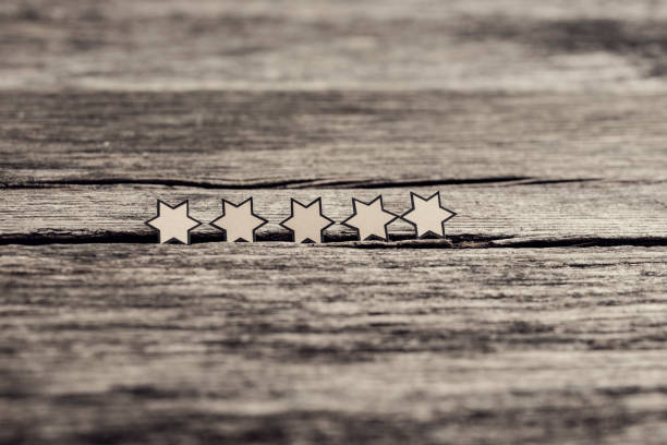 istock Retro style image of a five stars 1058851788