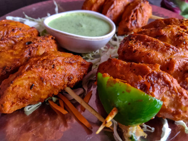 istock Tandoori Chicken Momo 1058864034
