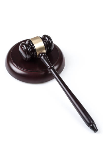 istock Wooden gavel 1058881262