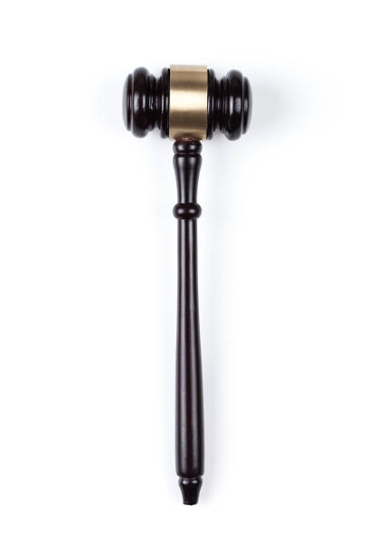 istock Wooden gavel 1058881526