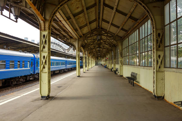 Vintage railway station in Sacramento