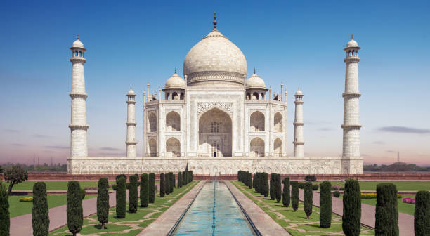istock Taj Mahal with No People - Tourists Removed 1058883536