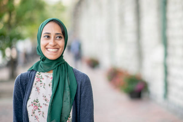 istock Muslim woman smiling 1058886006