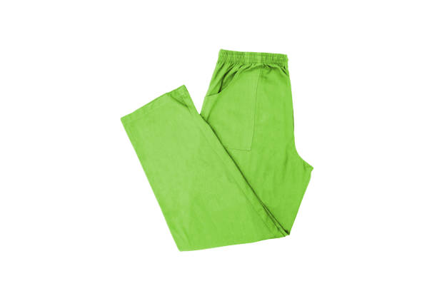 istock Color Men's trousers isolated on a white background 1058907596
