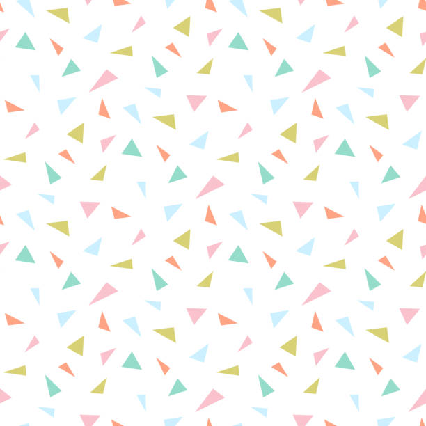 Free Stock Photo of Colorful Abstract Background With Small Triangles ...