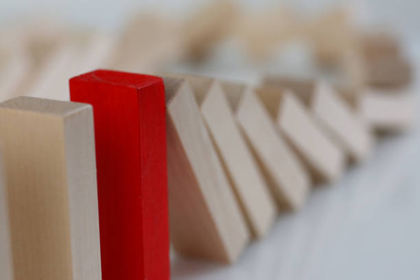 istock One red winner lottery wood block row 1058926260