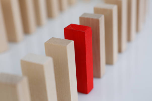 istock One red winner lottery wood block row 1058926264