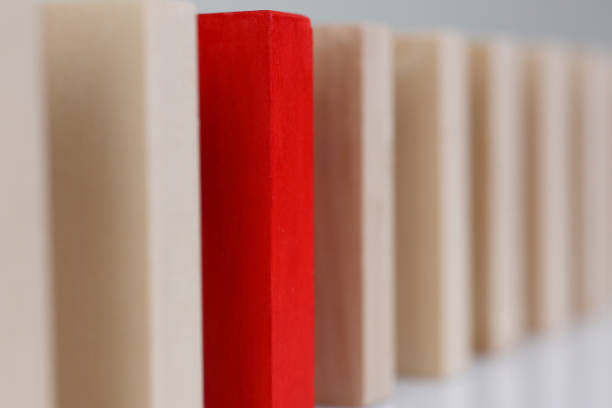 istock One red winner lottery wood block row 1058926268