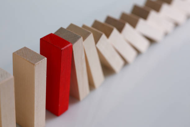 istock One red winner lottery wood block row 1058926302