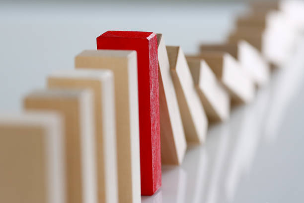istock One red winner lottery wood block row 1058926304