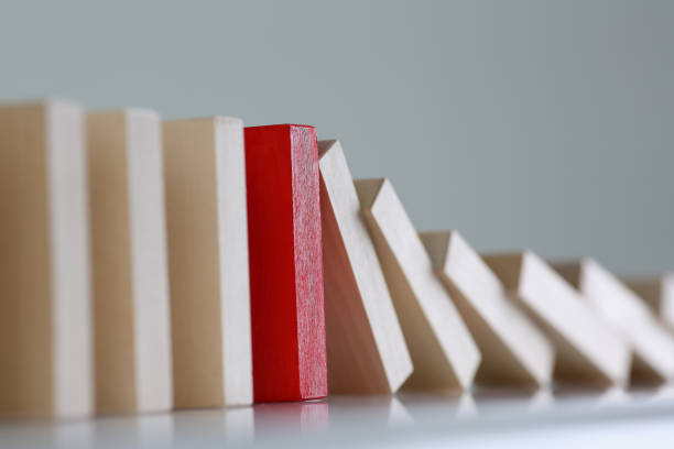 istock One red winner lottery wood block row 1058926314