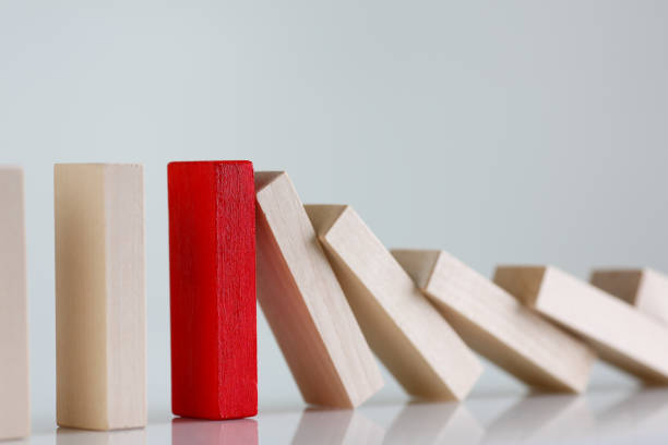 istock One red winner lottery wood block row 1058926318