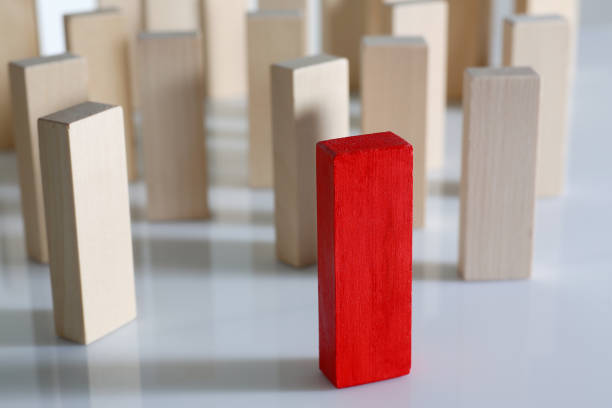 istock One red winner lottery wood block row 1058926328