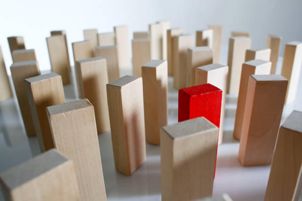 istock One red winner lottery wood block row 1058926336