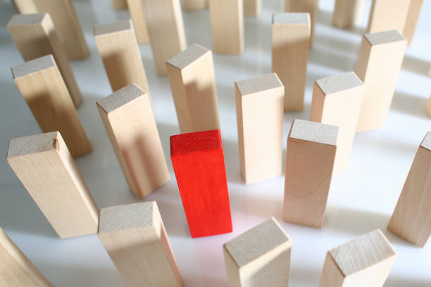 istock One red winner lottery wood block row 1058926340