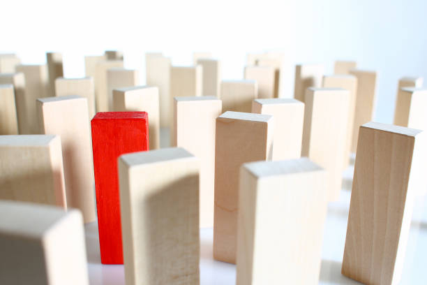 istock One red winner lottery wood block row 1058926348