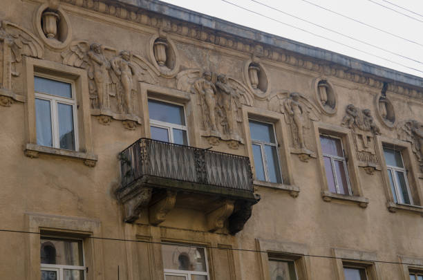 istock Historical Buildings in Lviv 1058927030
