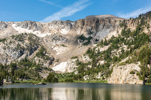 istock Crystal Lake in Mammoth Lakes, California 1058938514