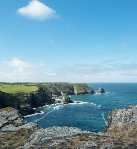 istock View from Boscastle Looking Towards Tintagel, Cornwall 1058945736